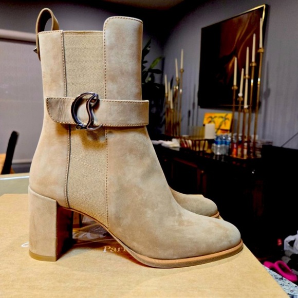 Christian Louboutin Shoes - NEW Christian Louboutin CL Chelsea Booty 70mm Size 36.5
